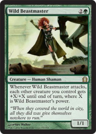 Wild Beastmaster | Return to Ravnica