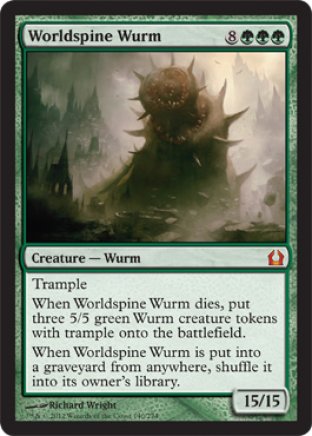 Worldspine Wurm | Return to Ravnica