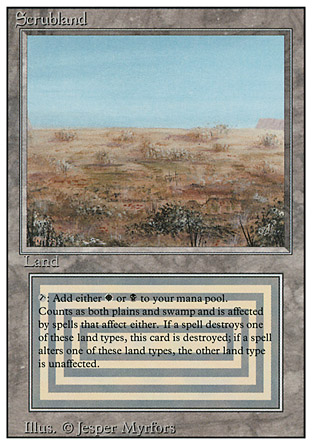 Scrubland | Revised