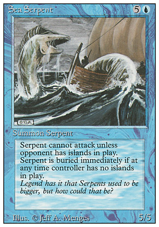 Sea Serpent | Revised