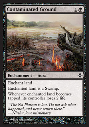 Contaminated Ground | Rise of the Eldrazi