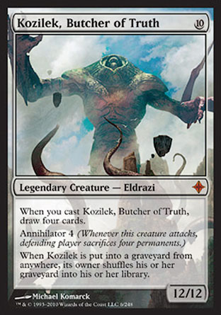 Kozilek, Butcher of Truth | Rise of the Eldrazi