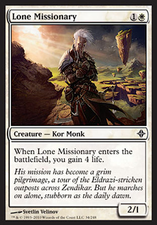 Lone Missionary | Rise of the Eldrazi