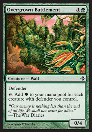 Overgrown Battlement | Rise of the Eldrazi