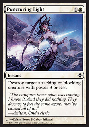 Puncturing Light | Rise of the Eldrazi