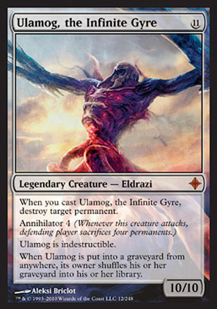 Ulamog, the Infinite Gyre | Rise of the Eldrazi