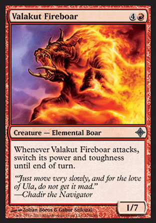 Valakut Fireboar | Rise of the Eldrazi