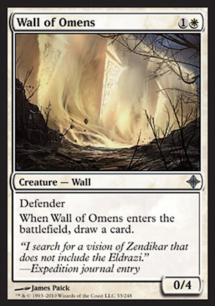 Wall of Omens | Rise of the Eldrazi