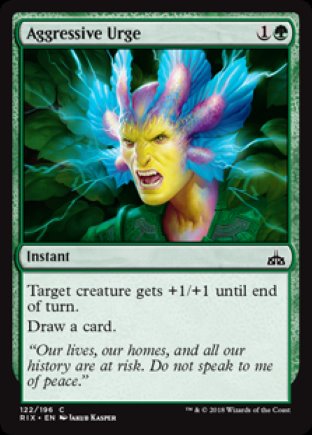 Aggressive Urge | Rivals of Ixalan