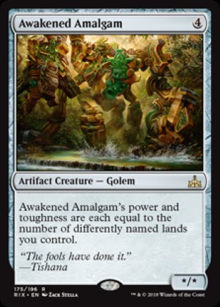 Awakened Amalgam | Rivals of Ixalan