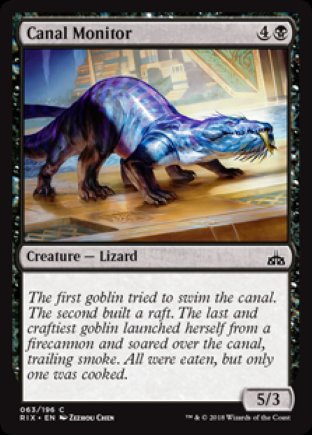 Canal Monitor | Rivals of Ixalan