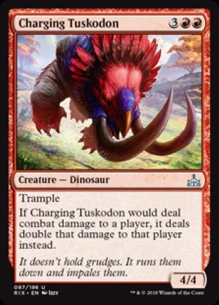 Charging Tuskodon