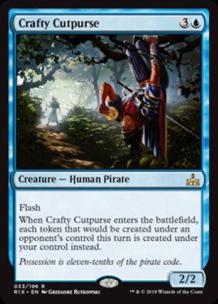 Crafty Cutpurse | Rivals of Ixalan