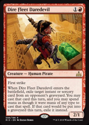 Dire Fleet Daredevil | Rivals of Ixalan