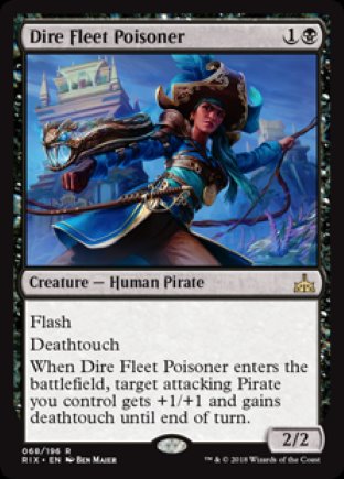 Dire Fleet Poisoner | Rivals of Ixalan