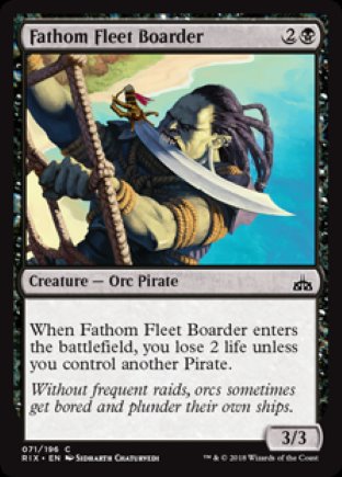 Fathom Fleet Boarder | Rivals of Ixalan