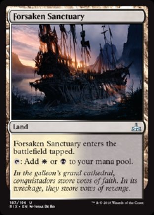 Forsaken Sanctuary | Rivals of Ixalan