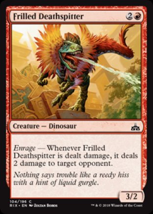 Frilled Deathspitter | Rivals of Ixalan