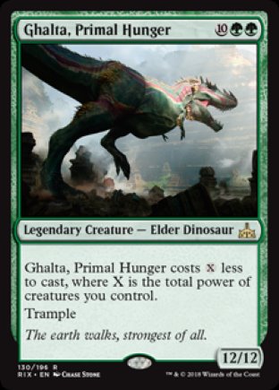 Ghalta, Primal Hunger | Rivals of Ixalan