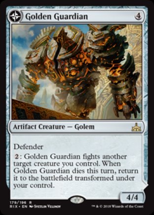 Golden Guardian | Rivals of Ixalan