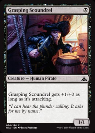 Grasping Scoundrel | Rivals of Ixalan