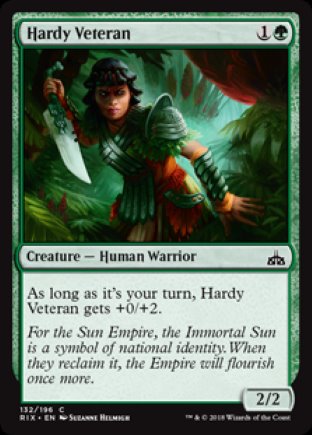 Hardy Veteran | Rivals of Ixalan