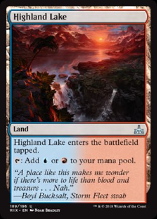 Highland Lake | Rivals of Ixalan