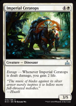 Imperial Ceratops | Rivals of Ixalan