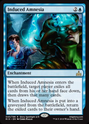 Induced Amnesia | Rivals of Ixalan