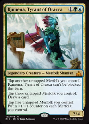 Kumena, Tyrant of Orazca | Rivals of Ixalan