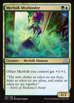 Merfolk Mistbinder | Rivals of Ixalan