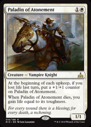 Paladin of Atonement | Rivals of Ixalan