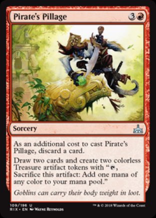 Pirate’s Pillage | Rivals of Ixalan