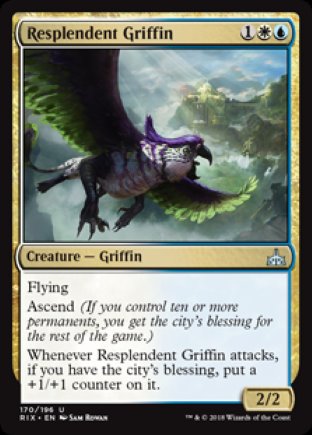 Resplendent Griffin | Rivals of Ixalan