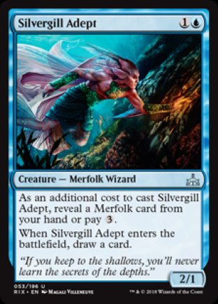 Silvergill Adept | Rivals of Ixalan