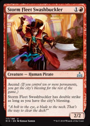 Storm Fleet Swashbuckler | Rivals of Ixalan