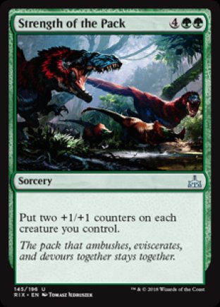 Strength of the Pack | Rivals of Ixalan