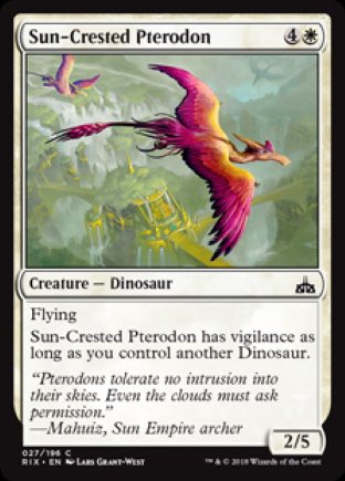 Sun-Crested Pterodon | Rivals of Ixalan