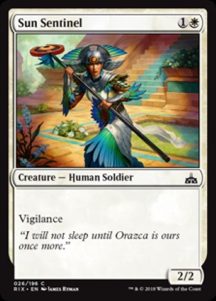 Sun Sentinel | Rivals of Ixalan