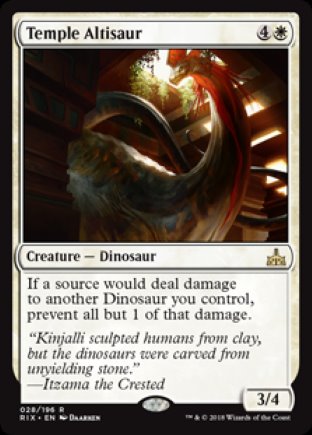 Temple Altisaur | Rivals of Ixalan