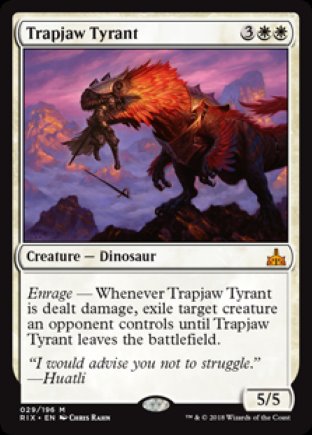 Trapjaw Tyrant | Rivals of Ixalan