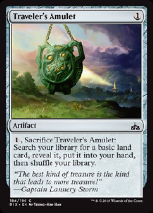 Traveler’s Amulet | Rivals of Ixalan