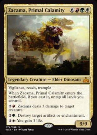 Zacama, Primal Calamity | Rivals of Ixalan