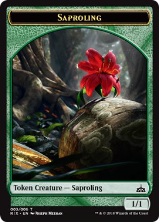 Saproling token | Rivals of Ixalan