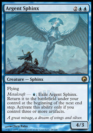 Argent Sphinx | Scars of Mirrodin