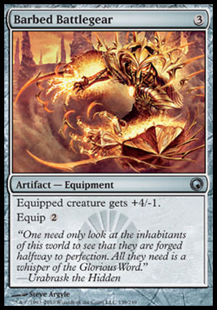 Barbed Battlegear | Scars of Mirrodin