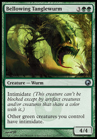 Bellowing Tanglewurm | Scars of Mirrodin