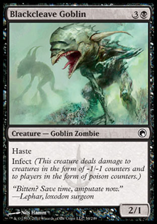 Blackcleave Goblin | Scars of Mirrodin