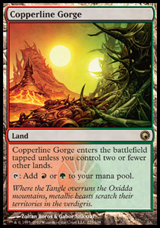 Copperline Gorge | Scars of Mirrodin