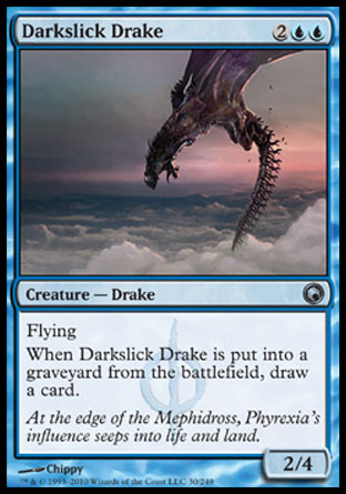 Darkslick Drake | Scars of Mirrodin